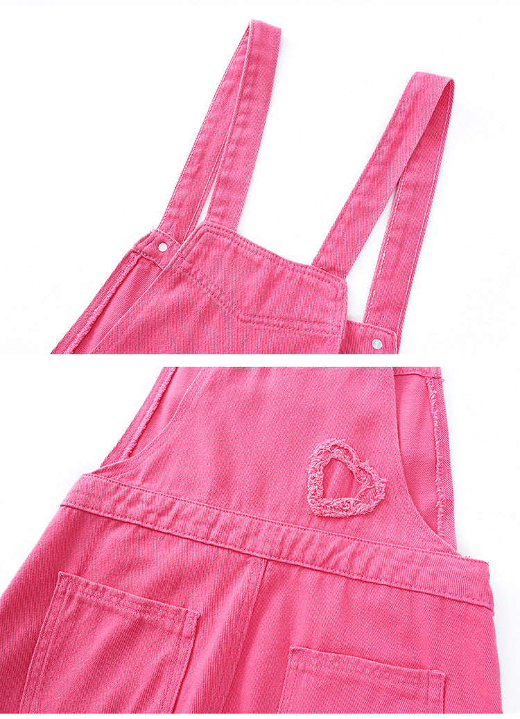 Shine Denim Overall