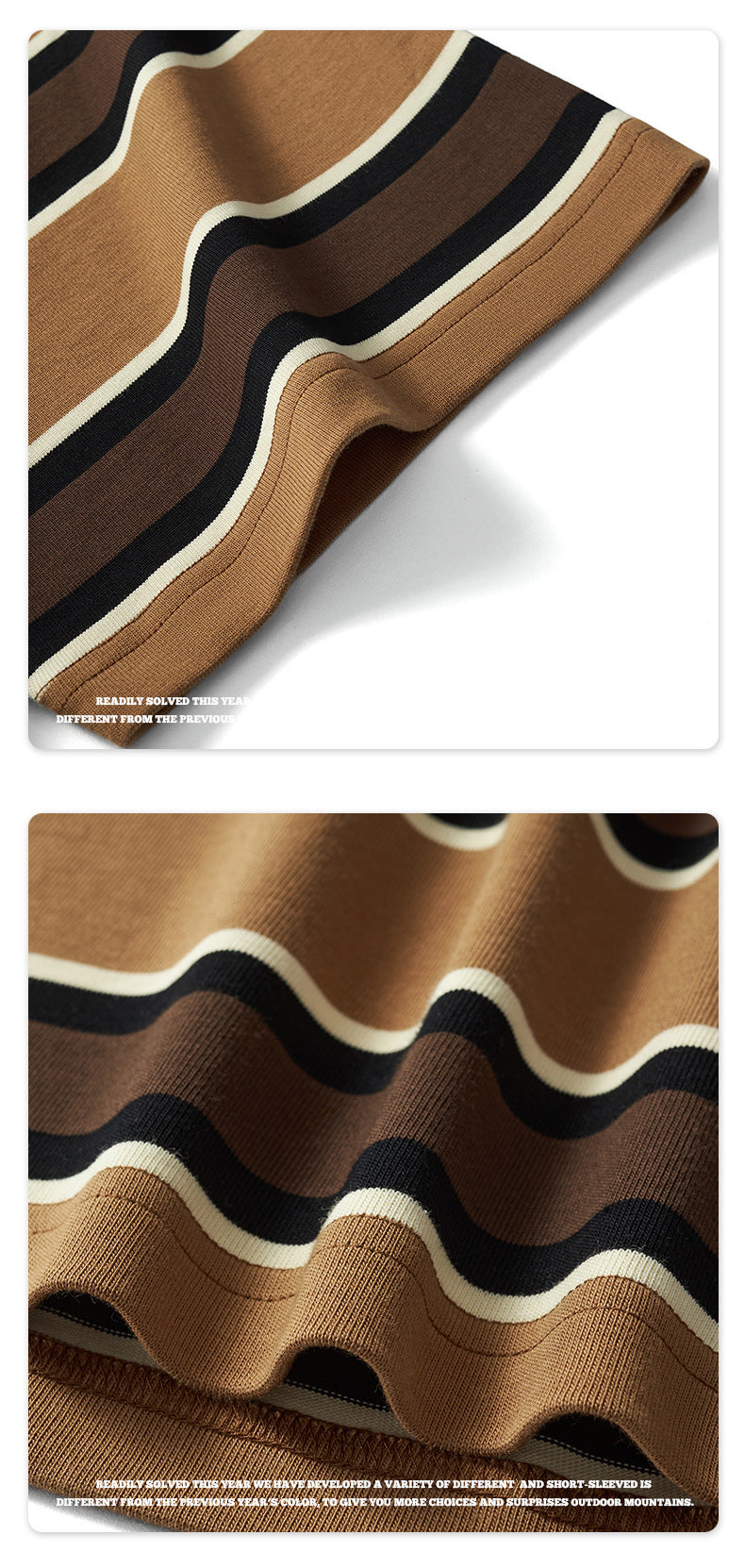 Browned T-shirt