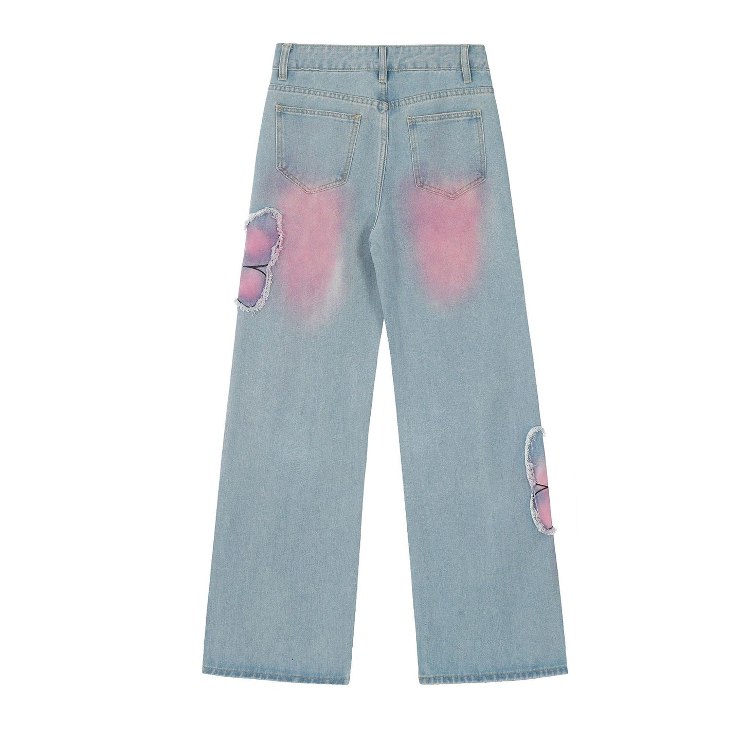 Pink Butterfly Pantolon