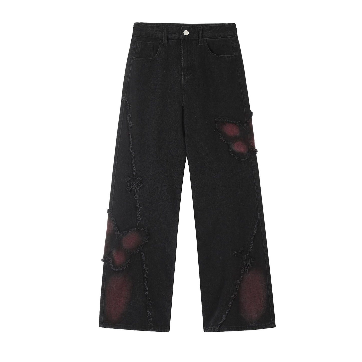 Pink Butterfly Pantolon