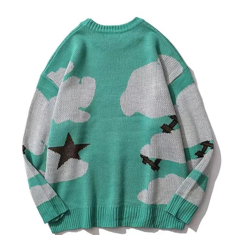 American Hip-Hop Knit Sweater