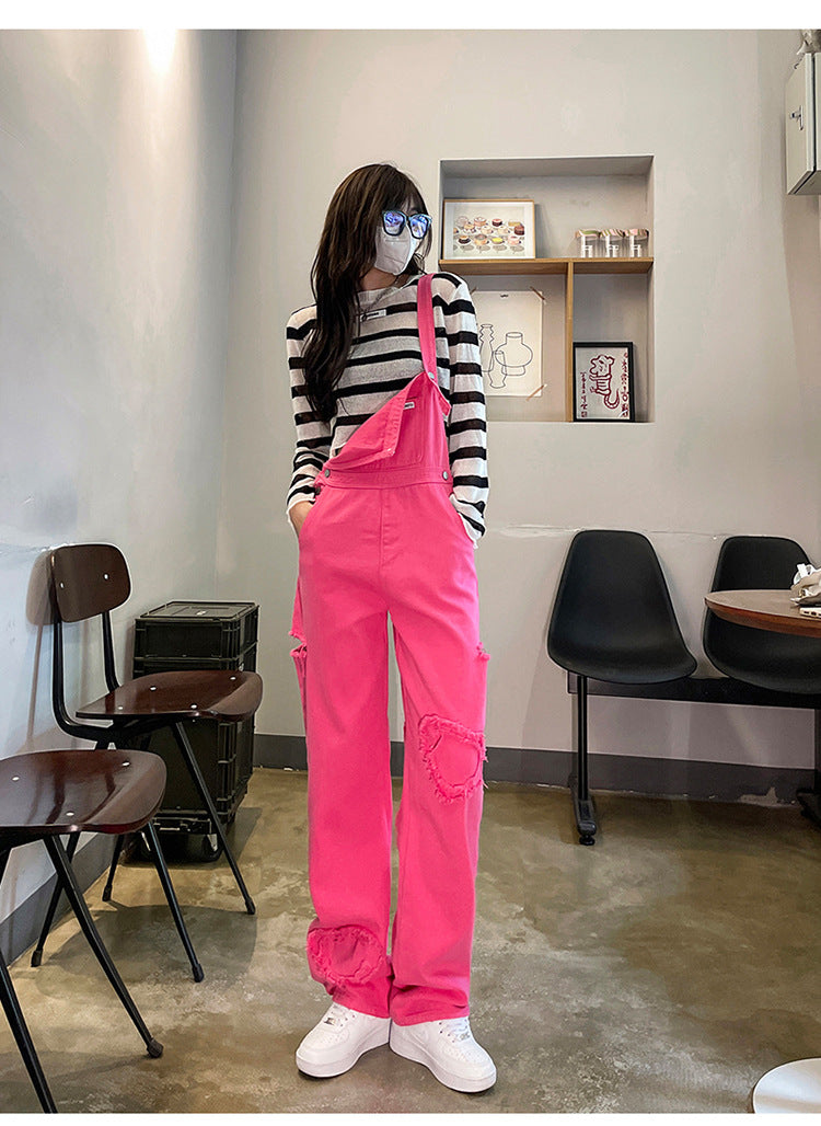 Shine Denim Overall