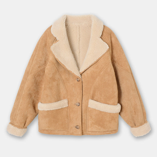 Süet Harajuku Ceket