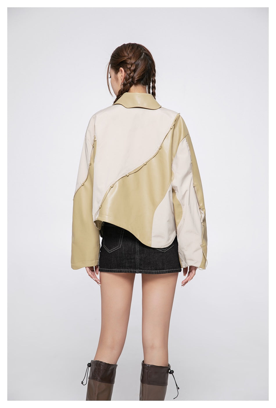 SNAKE LEATHER JACKET