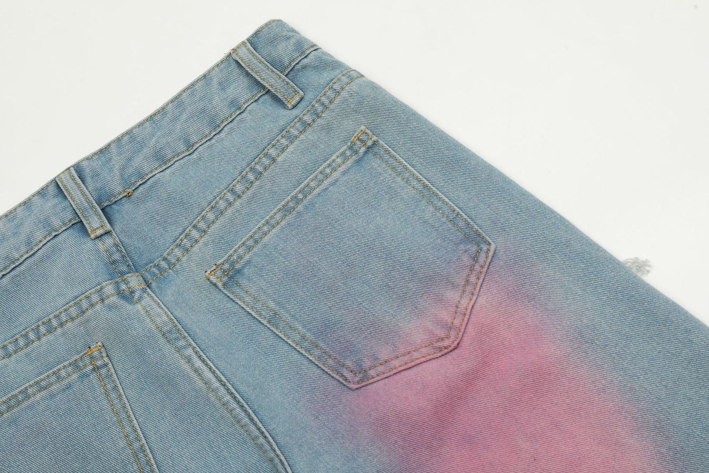 Pink Butterfly Pantolon