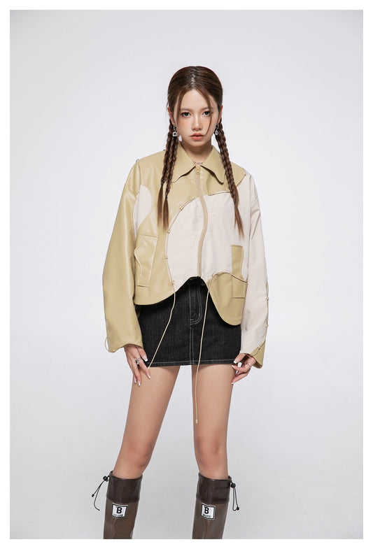 SNAKE LEATHER JACKET