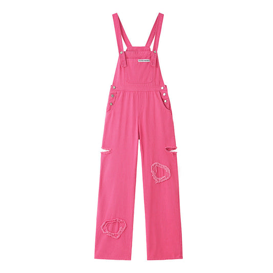 Shine Denim Overall