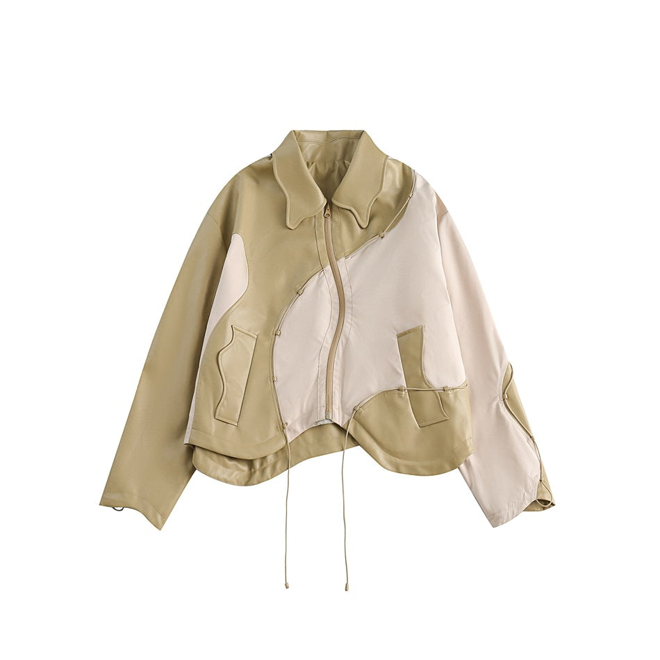 SNAKE LEATHER JACKET