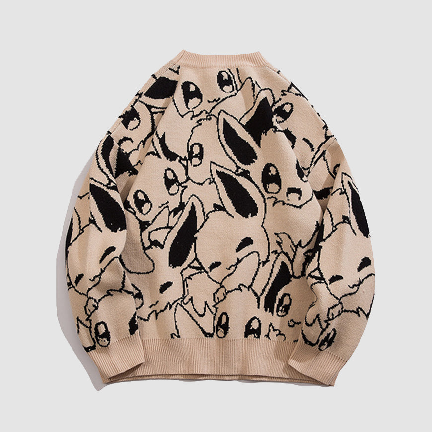 Harajuku Cartoon Sweater