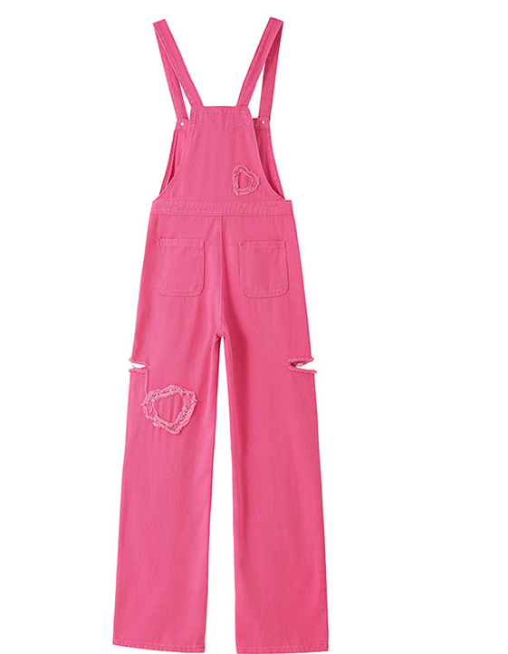 Shine Denim Overall